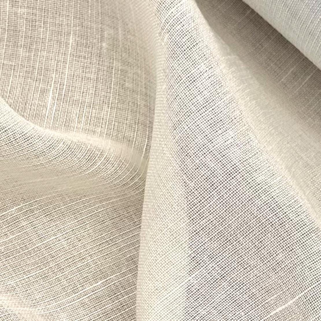 Elegant Double Wide Sheer Curtain Fabric by the Yard - Etsy, image size:1110x1110