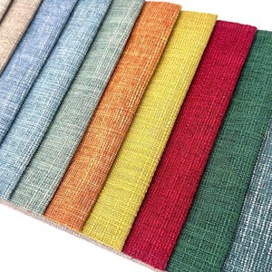 Faux Linen Drapery/Upholstery Fabric by the Yard