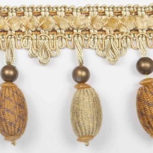 Colmar - 3&quot; Beaded Fringe - Trim by the yard