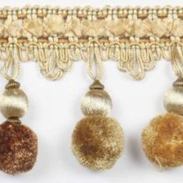 Rodez - 3" Pom Pom Fringe  - Trim by the yard