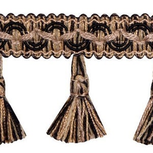 05000 - 2 1/4&quot; Cotton Tassel Fringe- Trim by the yard