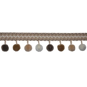 Ursula - 2&quot; Pom Pom Fringe  - Trim by the yard
