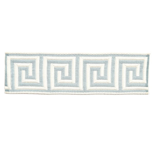 Meandros (2)  - 2" Greek Key Multipurpose Jacquard Tape - Trim by the yard