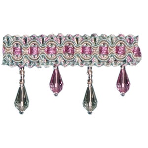 Meadow - 1 1/2&quot;  Beaded Fringe - Trim by the yard