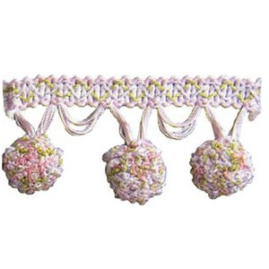 Grace - 1 1/2&quot; Pom Pom Fringe  - Trim by the yard