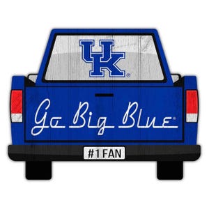 Kentucky Wildcats Tailgate Sign  - Officially Licensed Product w/Hologram