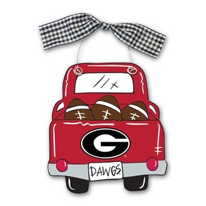 Georgia Bulldogs Truck Ornament 70101 - Officially Licensed Product w/Hologram