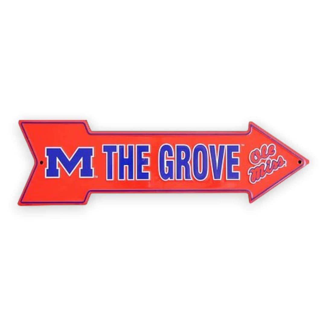 Ole Signs Ole Miss Arrow Sign - Officially Licensed Product W/hologram - Etsy