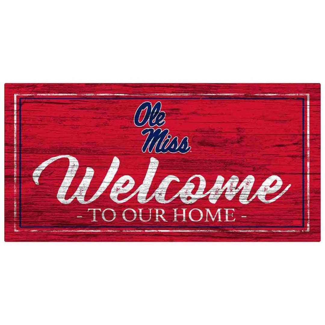 Ole Miss Home Sign - Officially Licensed Product W/hologram - Etsy