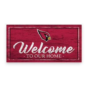Arizona Cardinals Home Sign  - Officially Licensed Product w/Hologram