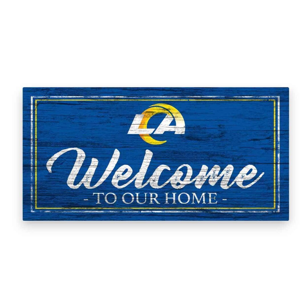 LA Rams Home Sign - Officially Licensed Product W/hologram - Etsy
