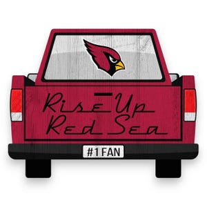 Arizona Cardinals Tailgate Sign  - Officially Licensed Product w/Hologram