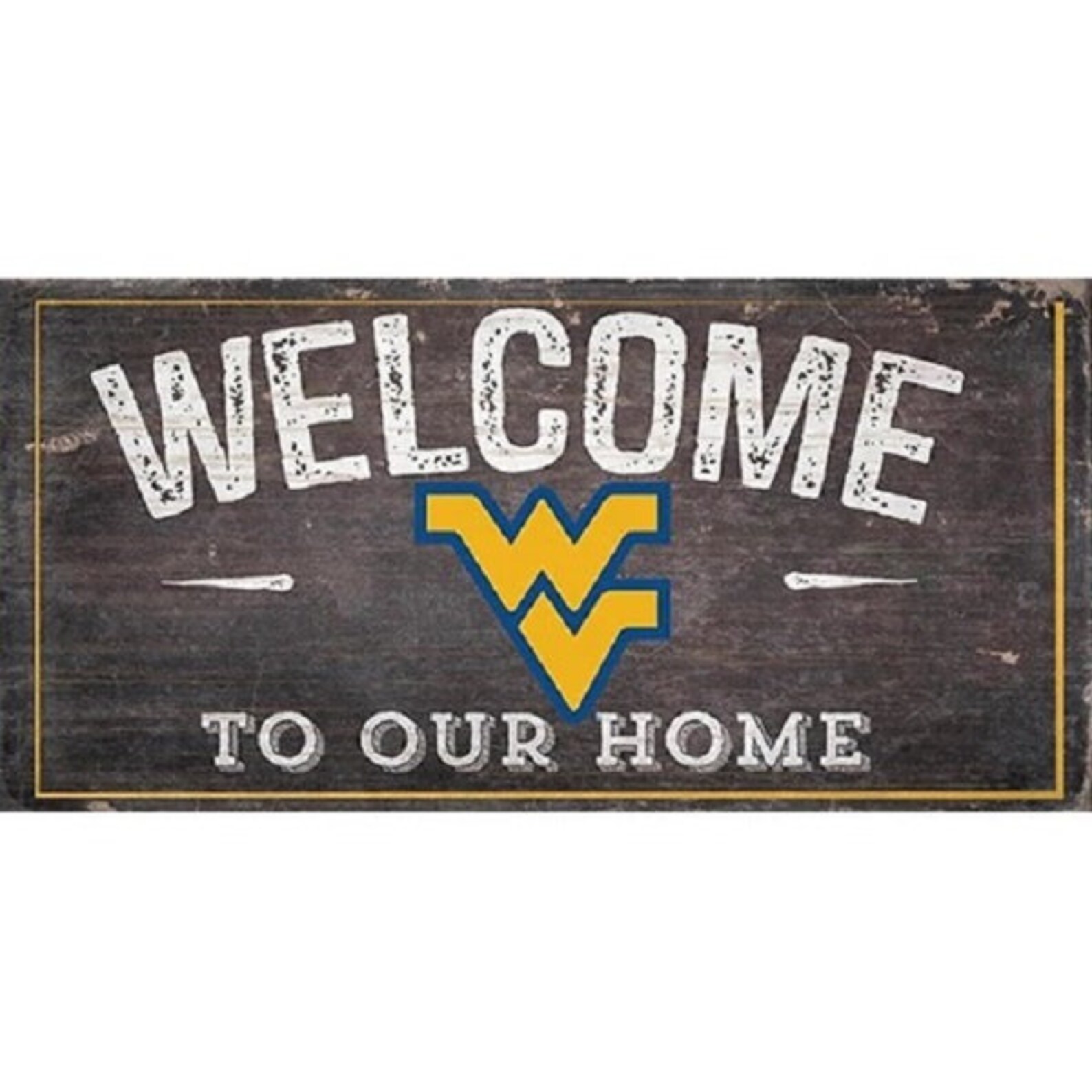 12 WVU Welcome Sign Officially Licensed Product - Etsy