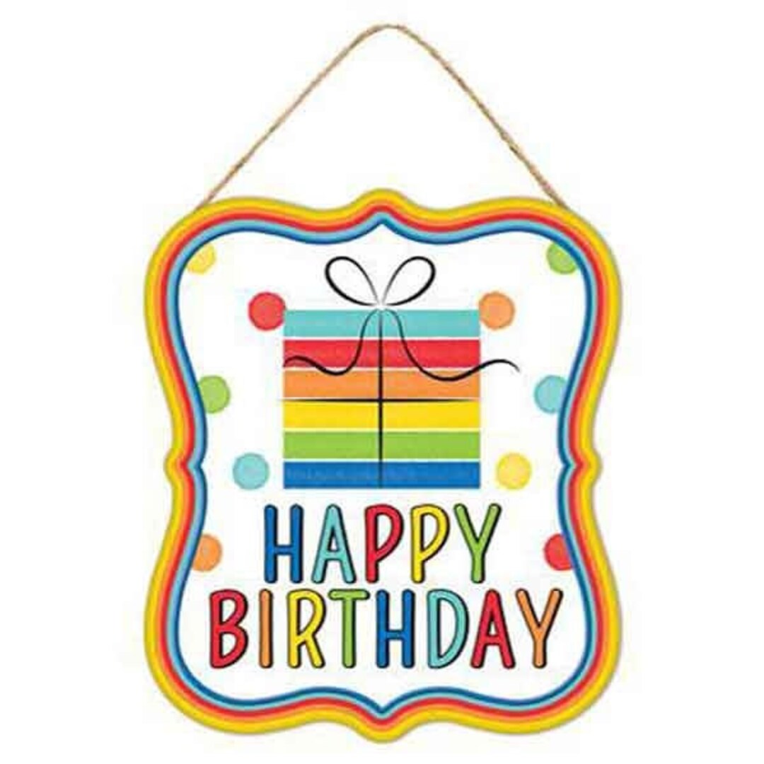 7 Happy Birthday Sign MD107295 - Etsy