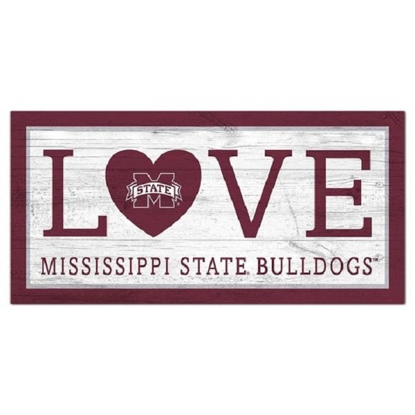 Mississippi State Sign: Love - Officially Licensed Product w/Hologram