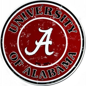 Alabama Round Sign - Officially Licensed Product w/Hologram