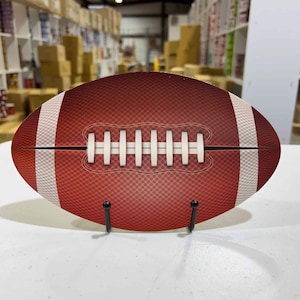Football Sign - Waterproof Accent  SWSCC004