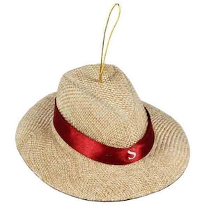 4" Panama Hat Ornament XY6632