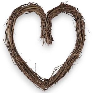 12&quot; Heart Grapevine Wreath Form  MP229891