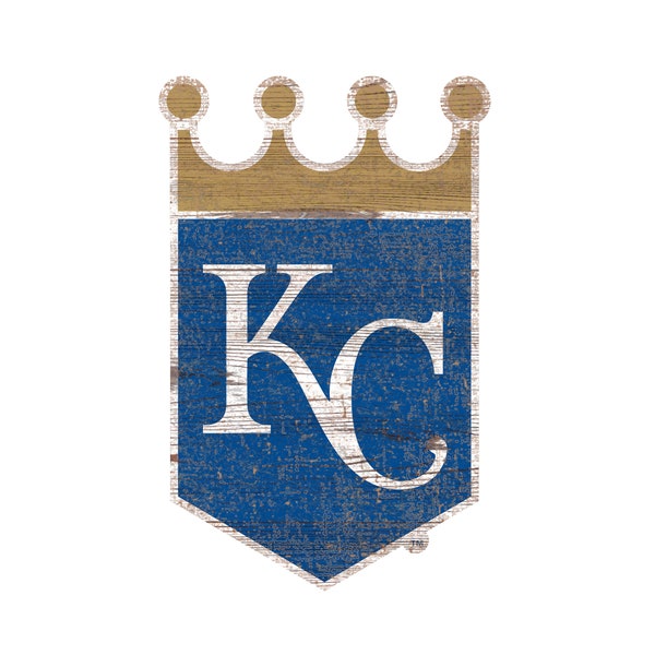 KC Royals Logo Sign - Officially Licensed Product w/Hologram