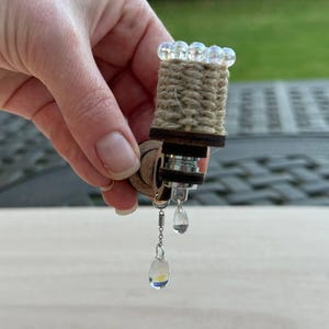 Miniature Wall LED Lamp for Dollhouse – 1/6 Scale Sconce Light for Doll Rooms