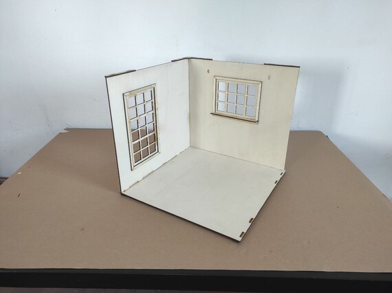 ドールルームジオラマ 1/4、1:6、1/12スケール - DIYミニチュア