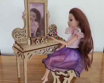 1/6スケール ミニチュアドールハウス テーブルと椅子セット - Etsy 日本