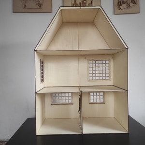 Modular 1:12 Scale Dollhouse | Three-Story Room Box for DIY Doll Diorama