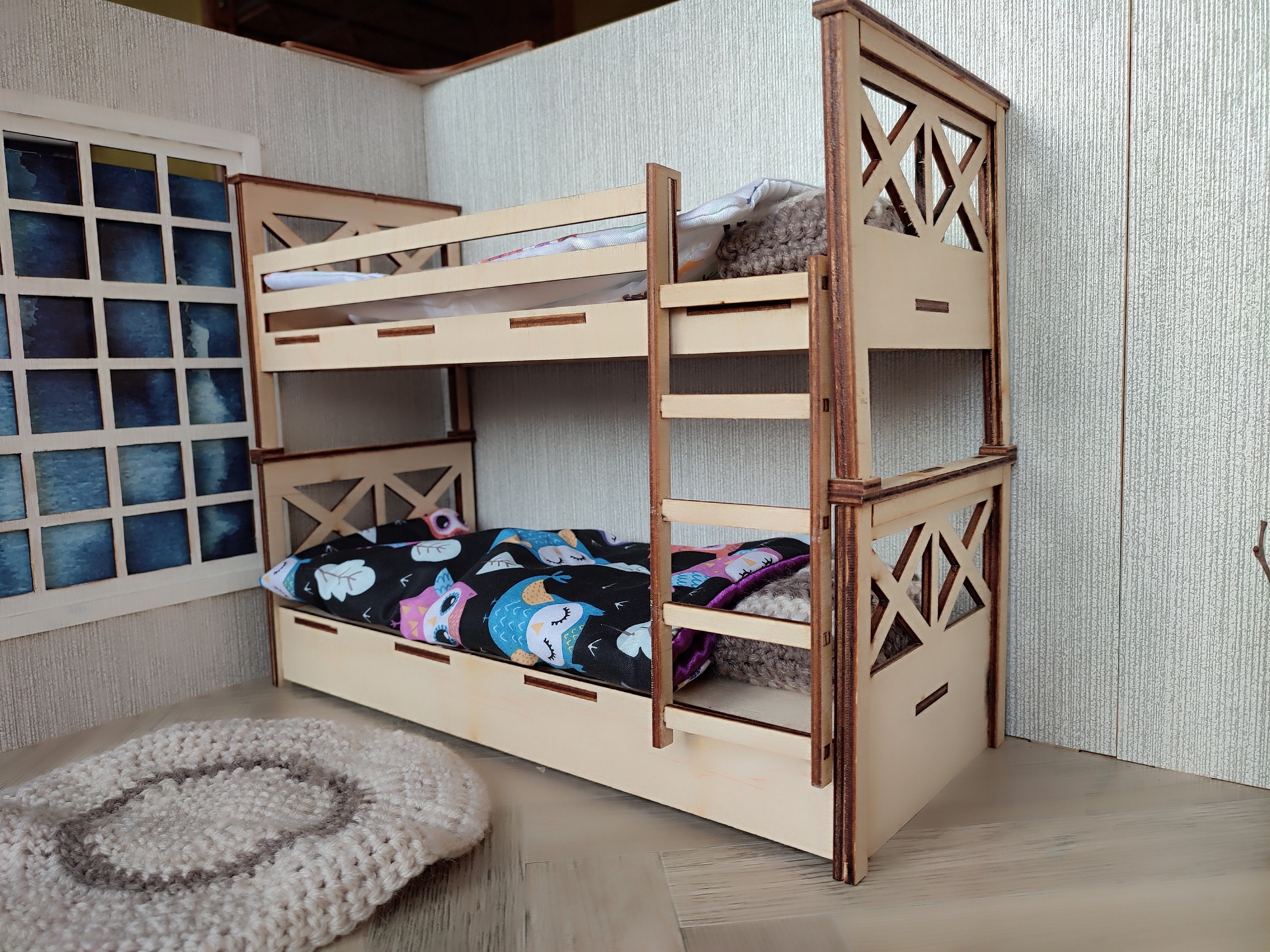 12 inch hotsell doll bunk beds