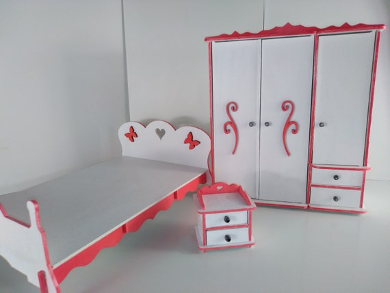 barbie bedroom furniture sets
