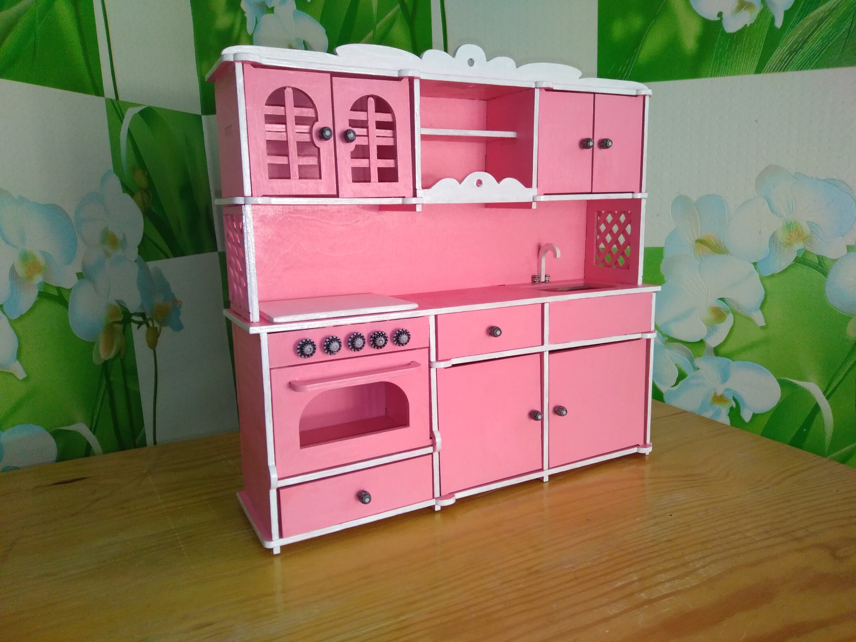  Kitchen  set  for Barbie  Kitchen  set  for 12 inch doll Barbie  