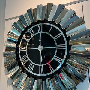 Mirrored Luxury Wall Clock