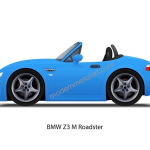 Bmw 6 M Roadster Cabriolet S52 Clown Chaussure Evergreen Etsy Bmw 6 M Roadster Cabriolet S52 Clown Chaussure Evergreen Etsy