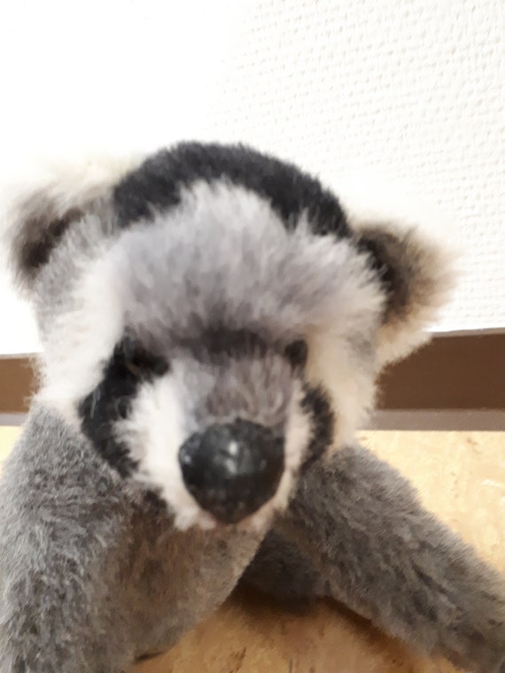 racoon teddy bear