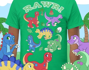 Rawr! Dinosaur Play shirt for ABDLs