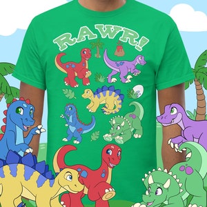 Rawr! Dinosaur Play shirt for ABDLs