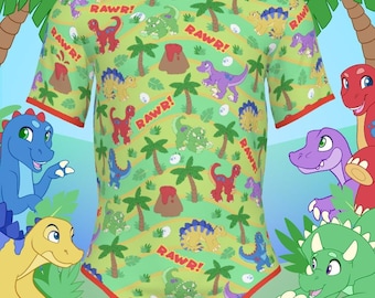Rawr! Dinosaur Play Bodysuit ABDL