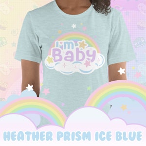 I'm Baby Pastell Kurzärmeliges Unisex-T-Shirt