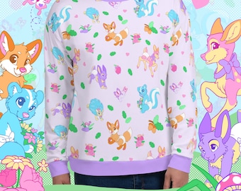 Crinkle Woods Critters Sudadera Unisex AB/DL Babyfur