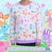 Crinkle Woods Critters Unisex Sweatshirt AB/DL Babyfur