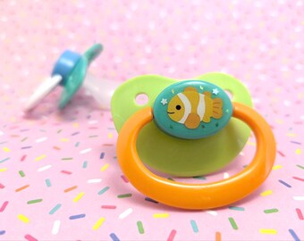 Cute Clown Fish Adult Pacifier ABDL - Etsy