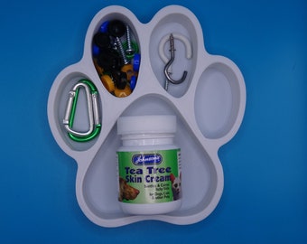 Animal paw storage tray