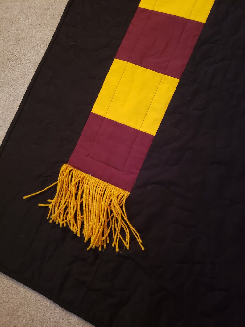 Harry Potter Quilt Harry Potter Blanket Wizard Quilt Wizard Blanket