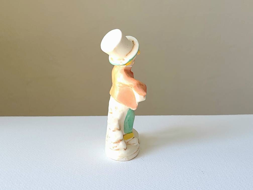 Vintage German Ceramic Boy Figure Boy With Blonde Hair - Etsy