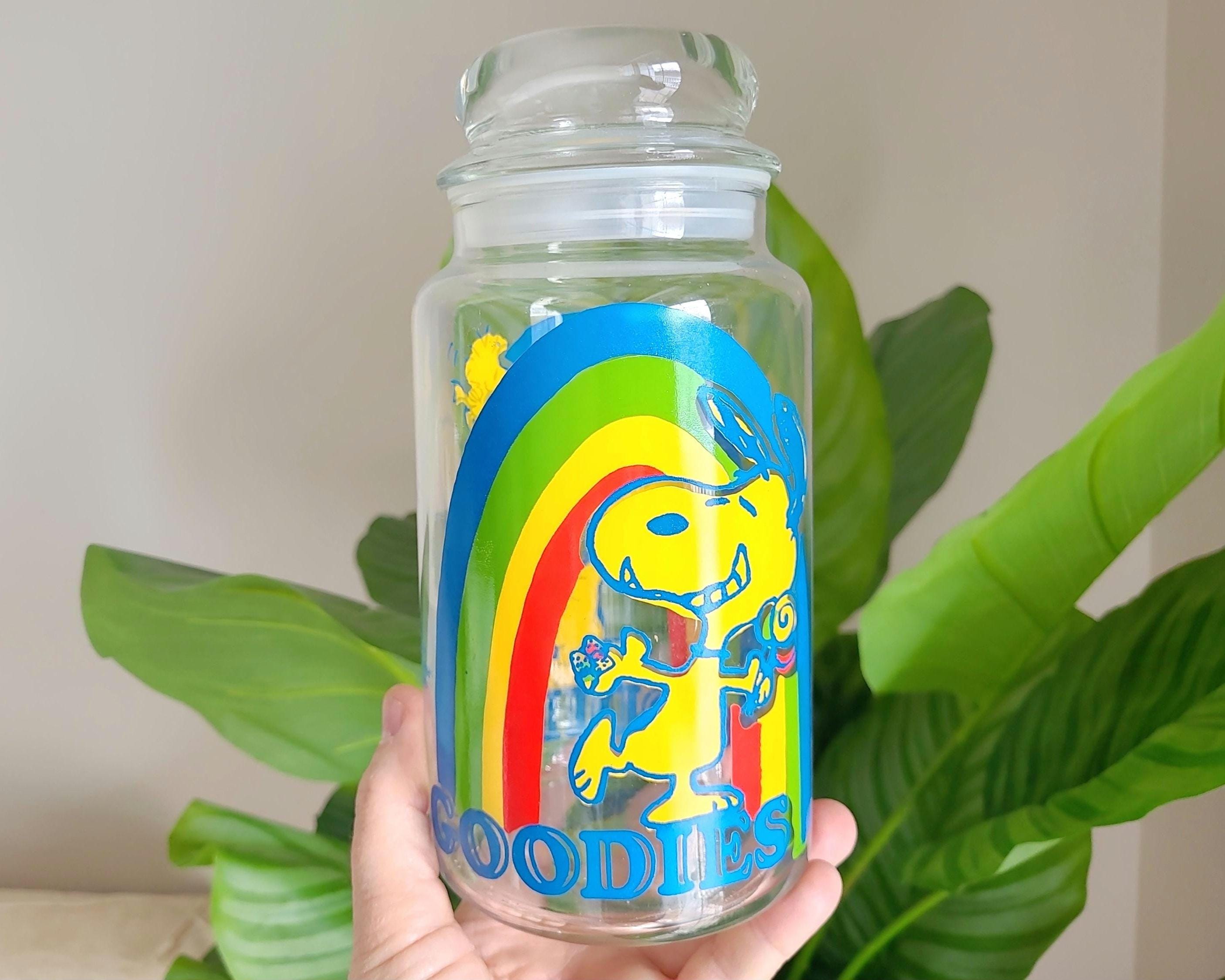Snoopy Goodies Jar - Etsy