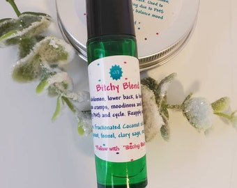 Menstrual Relief Essential Oil Roller, PMS Support, Cramp Relief