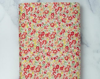 Robert Kaufman - Sevenberry - Petite Garden Lawn - SB-6125D2-1 Red - Sold by the 1/2 yard | COUNTRY & CLOTH