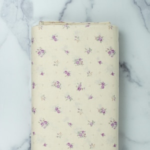 Westex - Sevenberry English Garden - Petit Rose Natural Lavender - SB-87506D1-2 - Sold by the 1/2 yard | COUNTRY & CLOTH