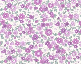 Sevenberry Petite Garden - Purple- Sold by the 1/2 yard | COUNTRY & CLOTH