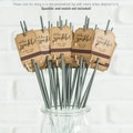Personalized SPARKLER TAGS for wedding, party, anniversary, engagement (Set of 50/100/200)